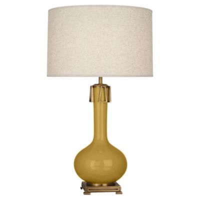 Robert Abbey Athena Table Lamp - Color: Yellow - Size: 1 light - SU992