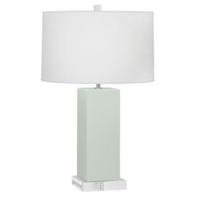 Robert Abbey Harvey Table Lamp - Color: White - Size: Large - CL995