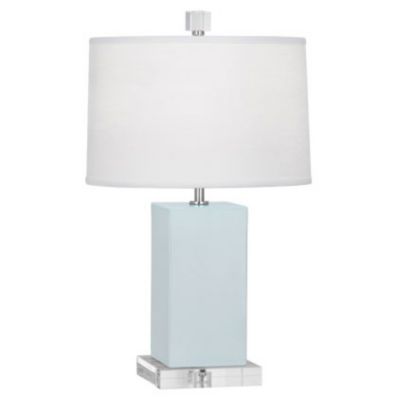 Robert Abbey Harvey Table Lamp - Color: Blue - Size: Small - BB990