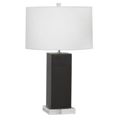 Robert Abbey Harvey Table Lamp - Color: Grey - Size: Large - CR995