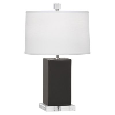 Robert Abbey Harvey Table Lamp - Color: Grey - Size: Small - CR990