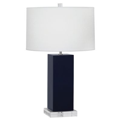 Robert Abbey Harvey Table Lamp - Color: Blue - Size: Large - MB995