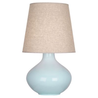 Robert Abbey June Table Lamp - Color: Turquoise - Size: 1 light - BB991