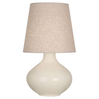 Robert Abbey June Table Lamp - Color: Cream - Size: 1 light - BN991