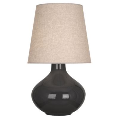 Robert Abbey June Table Lamp - Color: Black - Size: 1 light - CR991