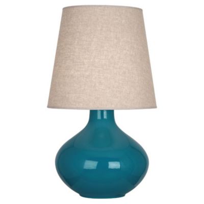 Robert Abbey June Table Lamp - Color: Turquoise - Size: 1 light - PC991