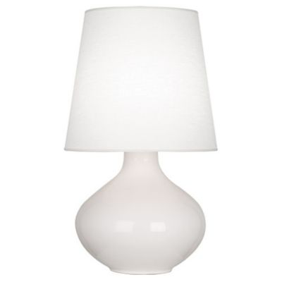 Robert Abbey June Table Lamp - Color: White - Size: 1 light - LY993