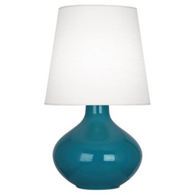 Robert Abbey June Table Lamp - Color: Turquoise - Size: 1 light - PC993