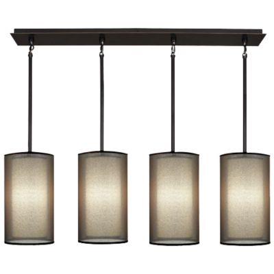 Robert Abbey Saturnia 2155 Pendant Light - Color: Metallics - Size: 4 light