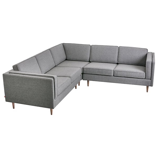 Gus Modern Adelaide Bi-Sectional Sofa - Color: Grey - KSSCADEL-ANDPEW