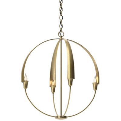 Hubbardton Forge Cirque Chandelier - Color: Brass - Size: Large - 104203-10