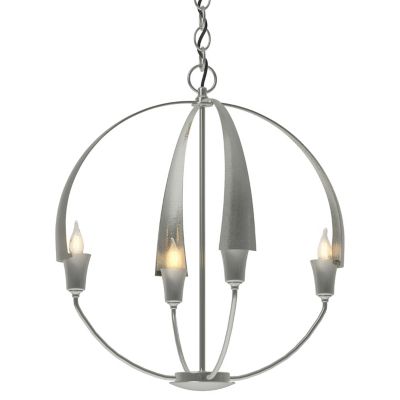 Hubbardton Forge Cirque Chandelier - Color: Silver - Size: Small - 104201-1