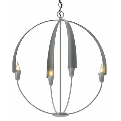 Hubbardton Forge Cirque Chandelier - Color: Silver - Size: Large - 104203-1