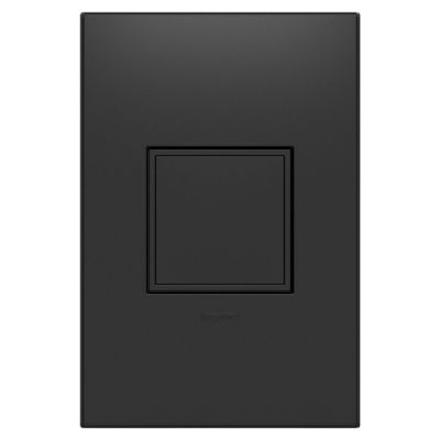 Legrand Adorne Pop-Out Outlet 1-Gang - Color: Black - ARPTR201GG2