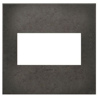 Legrand Adorne Wall Plate - Color: Bronze - Size: 2-Gang - AWC2GOB4