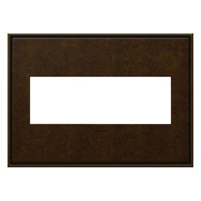 Legrand Adorne Wall Plate - Color: Bronze - Size: 3-Gang - AWC3GOB4