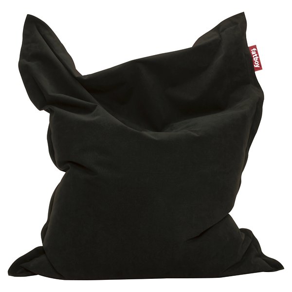 Fatboy Original Stonewashed Bean Bag - Color: Black - ORISTW-BLK