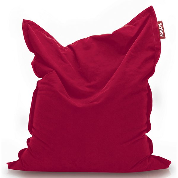 Fatboy Original Stonewashed Bean Bag - Color: Red - ORISTW-RED