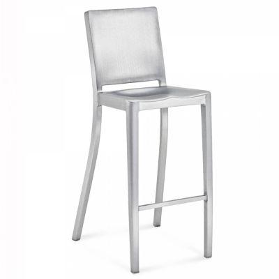 R354989 Emeco Hudson Stool - Color: Silver - Size: Bar Hei sku R354989