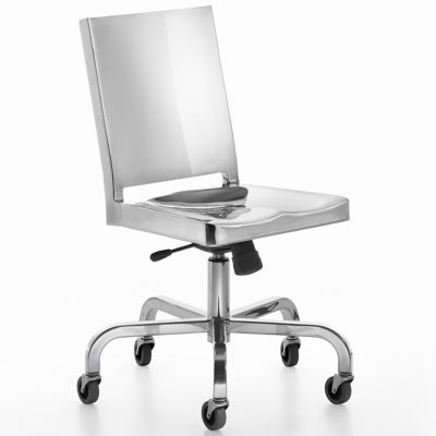 R355000 Emeco Hudson Swivel Chair - Color: Silver - HUDSWV sku R355000