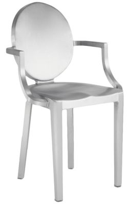 R355023 Emeco Kong Armchair - Color: Silver sku R355023