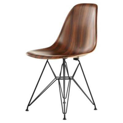 Herman Miller Eames Molded Wood Side Chair - Wire Base - Color: Wood tones - DWSR.BK.A2.E8 - Herman Miller Authorized Retailer