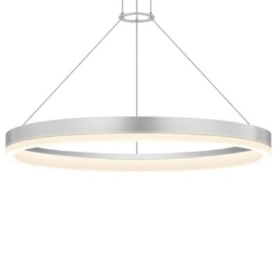 SONNEMAN Lighting Corona LED Ring Pendant Light - Color: Polished - Size: M