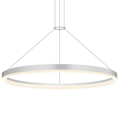 SONNEMAN Lighting Corona LED Ring Pendant Light - Color: Polished - Size: L