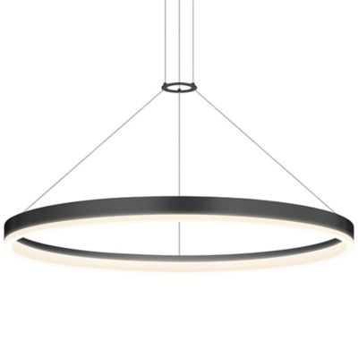 SONNEMAN Lighting Corona LED Ring Pendant Light - Color: Matte - Size: Larg