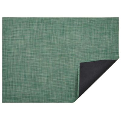 CHL2320478 Chilewich Mini Basketweave Floor Mat - Color: Gree sku CHL2320478