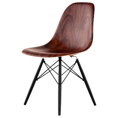 Herman Miller Eames Molded Wood Side Chair - Wood Dowel Base - Color: Wood tones - DWSW.UL.A2 - Herman Miller Authorized Retailer