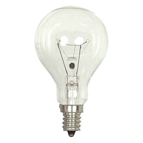 Satco Lighting 40W 130V A15 E12 Clear Bulb S4160