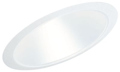 Juno 6-Inch Standard Slope Reflector Cone Trim - Color: White - 612 WWH