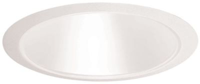 Juno 6-Inch Tapered Reflector Cone Trim - Color: White - Size: 6 ines - 27 