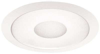 R358229 Juno 6-Inch Frosted Lens with Clear Center Shower  sku R358229