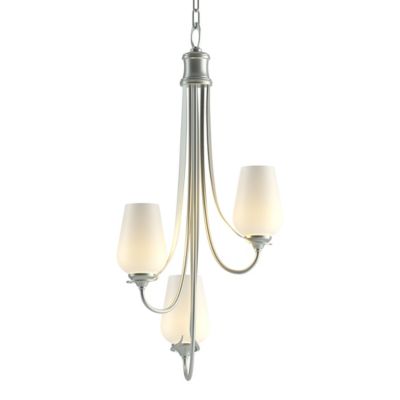 Hubbardton Forge Flora Chandelier - Color: Silver - Size: 3 light - 103033-