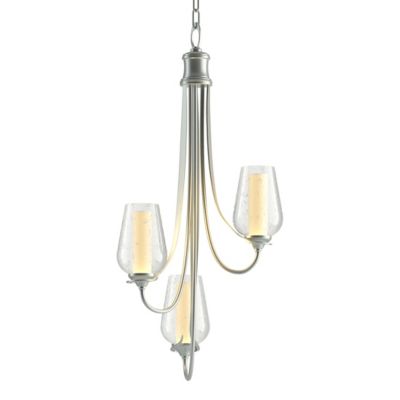 Hubbardton Forge Flora Chandelier - Color: Silver - Size: 3 light - 103033-