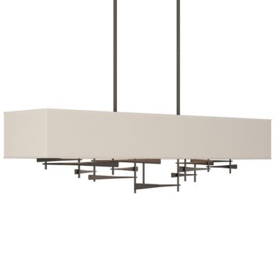 Hubbardton Forge Cavaletti Linear Chandelier - Color: Oil Rubbed - Size: 4 