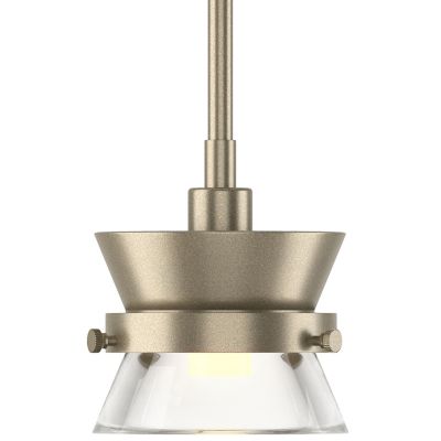 Hubbardton Forge Apparatus Mini Pendant Light - Color: Clear - Size: 1 ligh