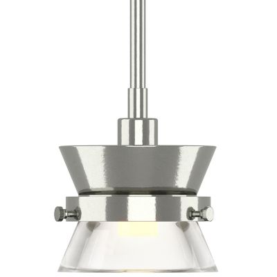 Hubbardton Forge Apparatus Mini Pendant Light - Color: Clear - Size: 1 ligh