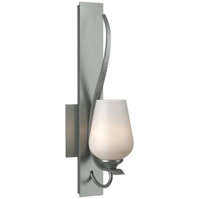 Hubbardton Forge Flora Indoor Wall Sconce - Color: Polished - Size: 1 light