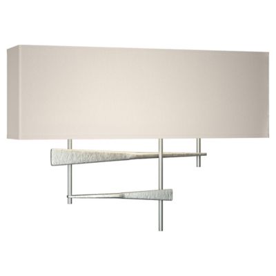 Hubbardton Forge Cavaletti Wall Sconce - Color: Beige - Size: 2 light - 207