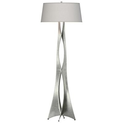 Hubbardton Forge Moreau Floor Lamp - Color: Silver - Size: 1 light - 233070