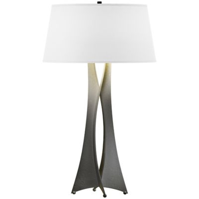 Hubbardton Forge Moreau Tall Table Lamp - Color: Polished - Size: 1 light -