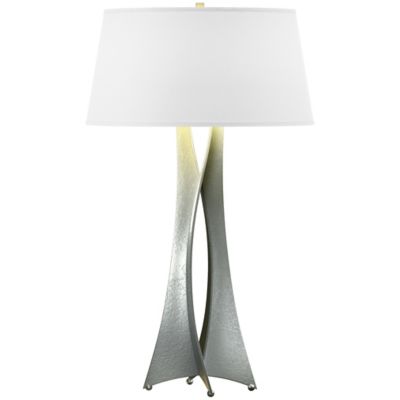 Hubbardton Forge Moreau Tall Table Lamp - Color: Polished - Size: 1 light -