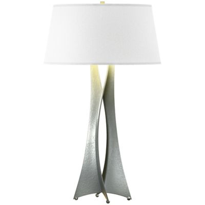 Hubbardton Forge Moreau Tall Table Lamp - Color: Polished - Size: 1 light -