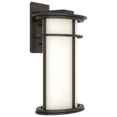 Hubbardton Forge Province Outdoor Wall Sconce - Color: Oil Rubbed - Size: L