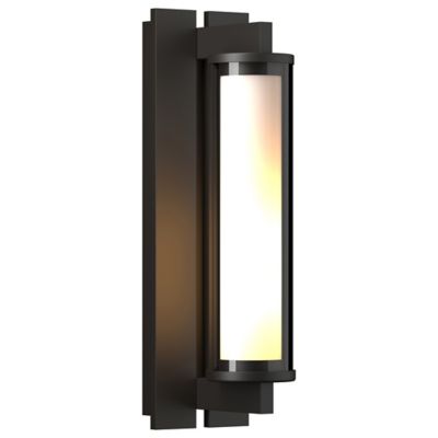Hubbardton Forge Fuse Outdoor Wall Sconce - Color: Bronze - Size: Medium - 