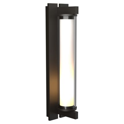 Hubbardton Forge Fuse Outdoor Wall Sconce - Color: Bronze - Size: Large - 3