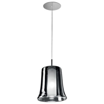 Leucos Lighting Cloche Pendant Light - Color: Silver - 0003580